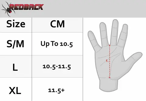Redback Grip Size Guide