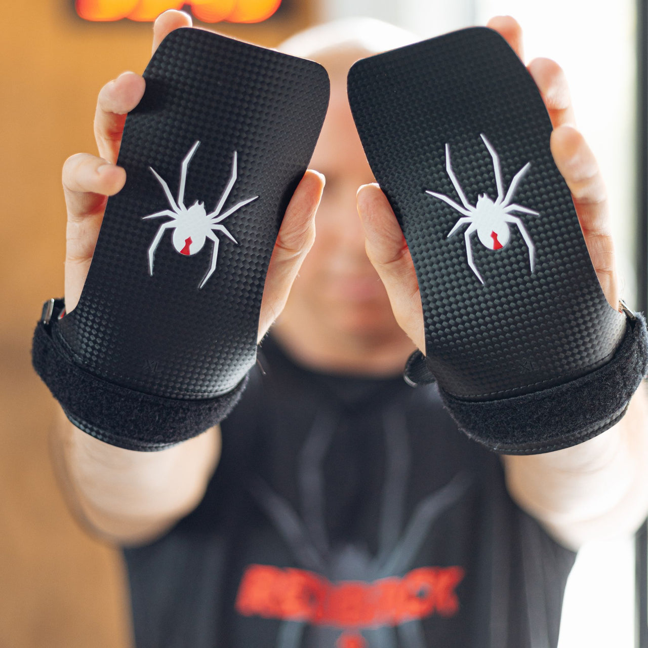 Redback WEB Fingerless (Chalk) Grips